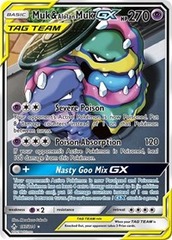 Muk & Alolan Muk GX (197) (Full Art) - Unbroken Bonds